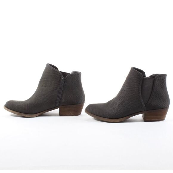 Nwt Kensie Gerona Sz 8 Suede Ankle Booties - Picture 6 of 11